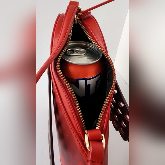 Kate Spade Ooh la la Red Carpet Bird Crossbody Purse 2018 Like New! - Picture 10 of 14